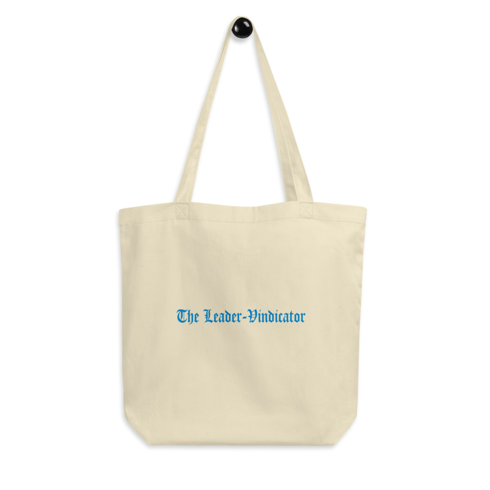 The Leader Vindicator Eco Tote Bag Shop Local